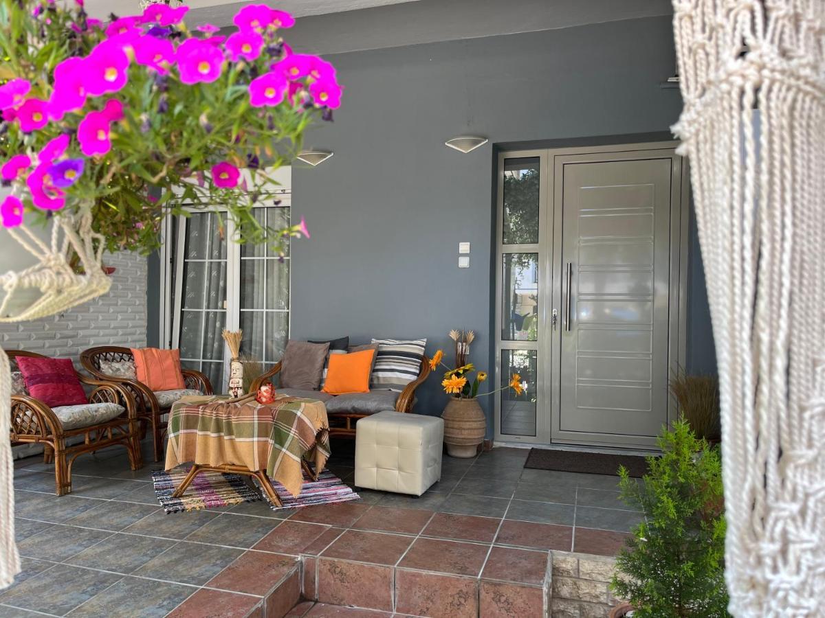 Electra Garden House Villa Nea Moudhania Exteriör bild